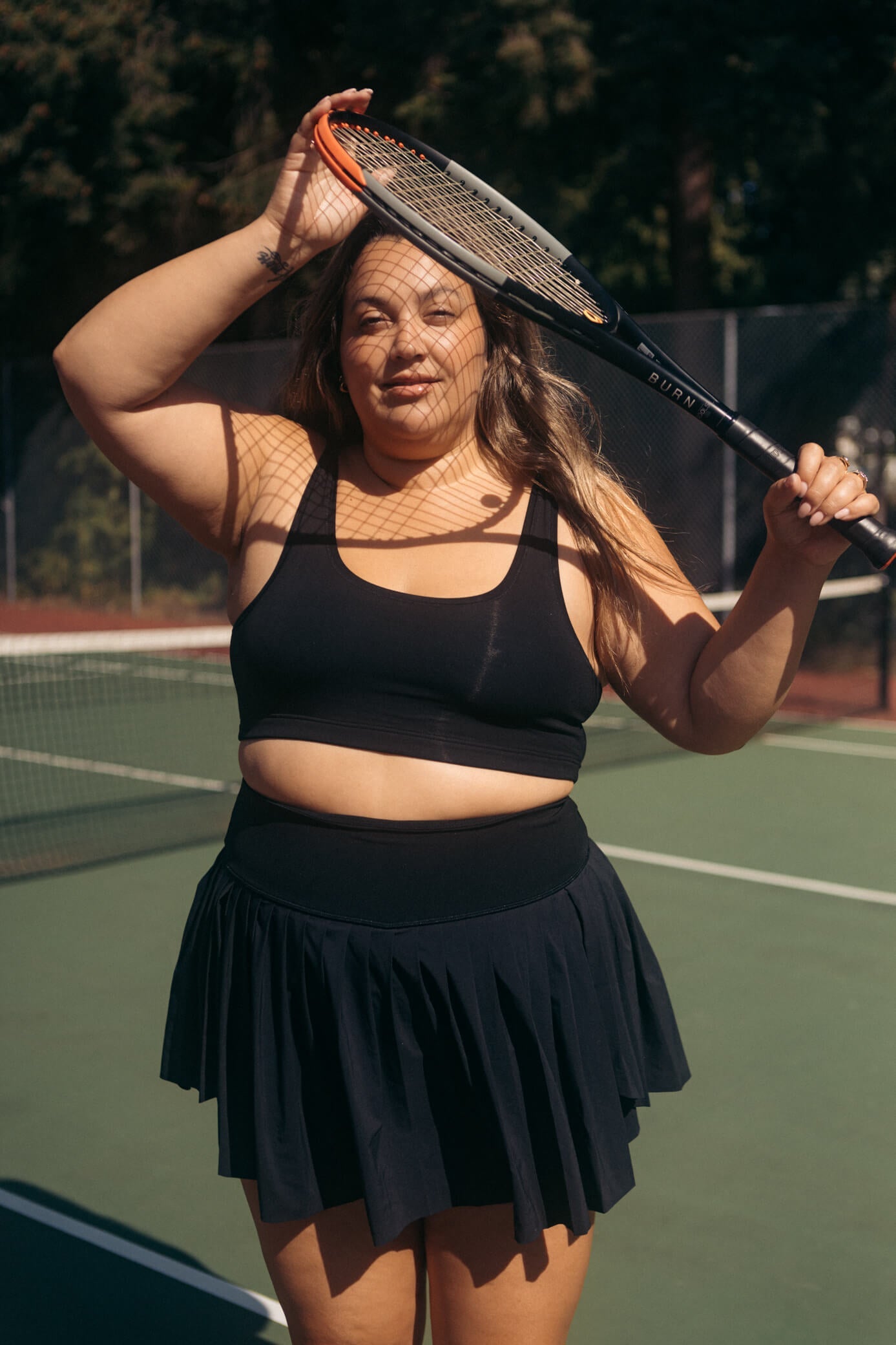 Black | Model is wearing size 2XL