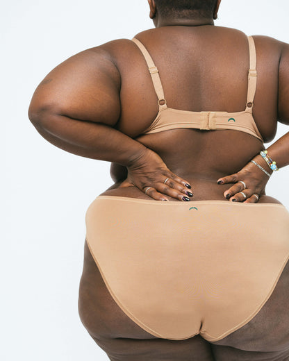 Tan | Model is wearing 3XL