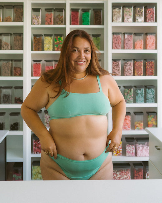 Blue Crush | Model wearing size 2XL