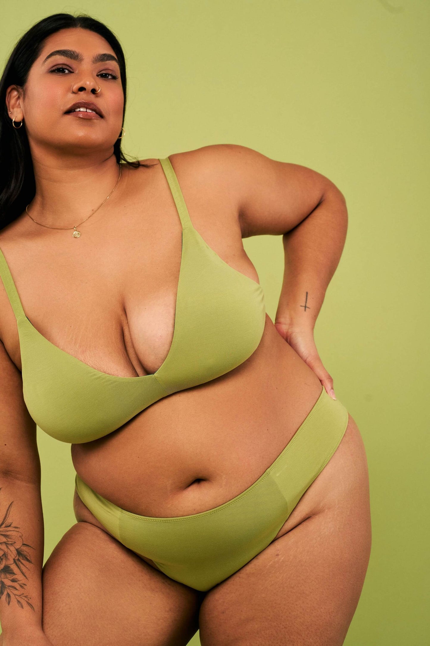 Pistachio | Model is wearing size 2XL