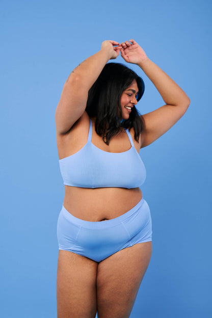 Sky Blue | Model is wearing size 2XL